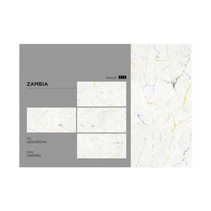 Carreaux de porcelaine de style design moderne de qualité supérieure de 5mm d'épaisseur 60cm * 120cm finition de sculpture pour revêtement de sol mural des exportateurs indiens - Product Image 5