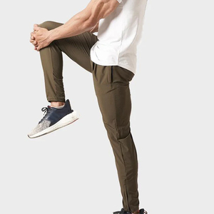 Primavera hombre gimnasios Fitness lápiz pantalones ligeros Joggers entrenamiento pantalones hombres Casual Slim poliéster pantalones de chándal - Product Image 1