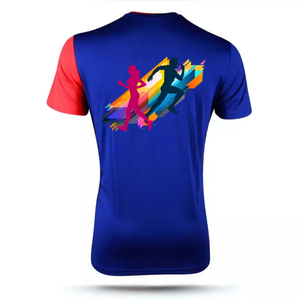 เสื้อยืดสตรีทแวร์ผู้ชายแบบสั่งทำพิเศษ ผ้าฝ้ายถัก 100% ทรงหลวม ไหล่ตก แขนสั้น เนื้อผ้าหนา - Product Image 2