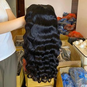Máquina de extensiones de cabello Remy virgen de alta calidad, trama de piel doble, onda camboyana, sin enredos, cabello humano de Vietnam - Product Image 6