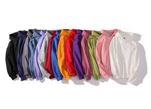 Sweat-shirt à capuche en polaire épais pour homme, confortable et chaud pour l'hiver, logo personnalisé, tissu doux - Product Image 4