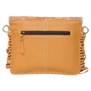 สายสะพายหนังแท้ขนเฟอร์ชั้นนำสุดหรูกระเป๋าหน้ากระดุมสแน็ปอินแบบลำลอง - Product Image 2