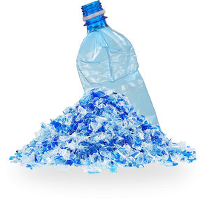 Gránulos de Plástico PET Azul Lavado en Frío, Grado Moldeado, para Piezas Automotrices - Product Image 1
