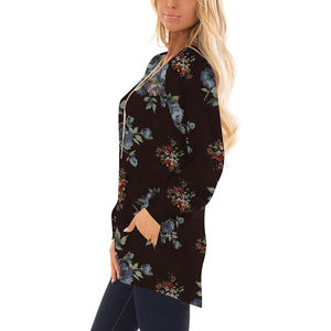 Camiseta de Mujer con Estampado Digital, Textura Suave y Transpirable, Estilo Casual, Moderno y Cómodo, Algodón Mercerizado Antiarrugas - Product Image 2