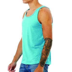 Camiseta sin mangas personalizada para hombre, camiseta sin mangas lisa y transpirable de nuevo diseño para hombre, camiseta sin mangas para venta en línea de alta calidad - Product Image 2