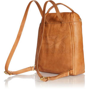 Durable Casual <b>Backpack</b> <b>Lightweight</b> Waterproof Foldable Ultra Slim Laptop Leather Single Shade <b>Backpack</b> Bag - Product Image 3