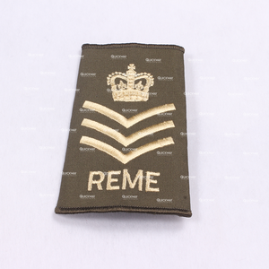 Olive <b>Green</b> Rank <b>Slide</b> Corporal Ceremonial Uniform /MTP Match Lance Corporal Rank <b>Slides</b>/Epaulettes 2025 - Product Image 3