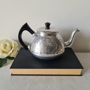 Tetera Dallah Árabe de Metal Martillado Chapada en Oro de Primera Calidad para Servir en Restaurantes y Hoteles, Cafetera Dallah - Product Image 4