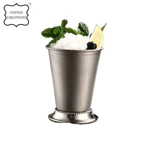 Gobelet en acier inoxydable de qualité supérieure ustensiles de cuisine en métal tasse de service pour eau bière et julep retour à l'école amical bas prix - Product Image 2