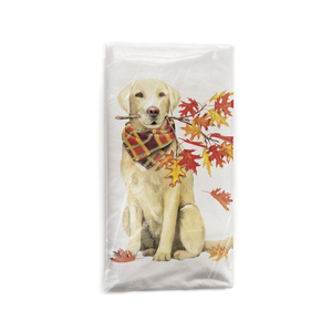 Serviettes de thé en coton 100% personnalisées de qualité supérieure, tissage slub brodé, 50x75 cm, motif abstrait de golf, 120 GSM, cadeau de mariage, OEM ODM, approvisionnement indien - Product Image 4