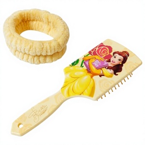 Licencié Disney Princess H.E.R. Accessoires pour enfants : Brosse à cheveux, bandeau de spa, ensemble pour filles Bella de La Belle et la Bête, kit de toilettage - Product Image 6