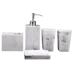 Nouvelle arrivée 6 pièces résine salle de bain ensemble Nature ange modèle motif grande maison toilettes accessoires bas prix Artisan Aura idée cadeau - Product Image 4