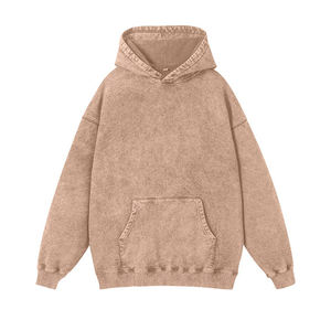 Sweat-shirts d'hiver unisexes pour hommes, personnalisables OEM, grandes tailles, style pull-over, 100% coton molletonné, logo personnalisé, vente en gros - Product Image 1