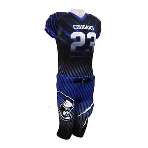 Nuevo Estilo de Uniforme de Fútbol Americano para Adultos, Manga Corta, Sublimación Personalizada, Talla Grande, Personalizable, Hecho en Pakistán, Disponible en Stock - Product Image 3