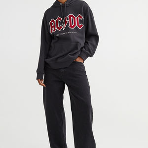 Women Custom Pullover <b>Off</b> <b>Shoulder</b> Dance Full Sleeve Cropped <b>Sweatshirt</b> Ladies Blank Workout Crop Top - Product Image 2