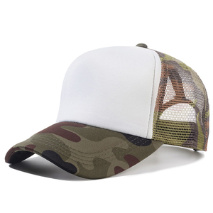 INDEX APPAREL Camouflage Mesh Trucker <b>Cap</b> 6-Panel Adjustable Unisex Casual <b>Hat</b> Spring Summer Breathable Outdoor Style - Product Image 4