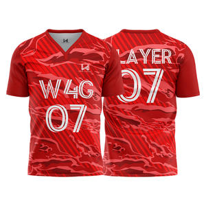 Maillots de football pour hommes personnalisés de haute qualité avec un nouveau motif 2026, imprimés par sublimation, extensibles dans les quatre sens, respirants - Product Image 6