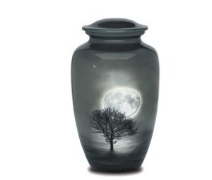 Urnas para cenizas adulto Funeral Sunset Urna grande para cenizas de seres queridos Tamaño 10,5 "& 220 Cu. En - Product Image 1