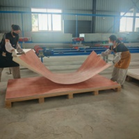 Panneau mural flexible en pierre d'argile modifiée, grand format, cuit au four, MCM, ignifuge, imperméable, écologique, pour usage extérieur et intérieur, hôtels