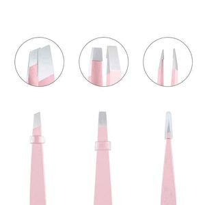 Pince à épiler personnalisée fabriquée au Pakistan avec votre propre logo Pince à épiler pour sourcils Pince à épiler pour la beauté des sourcils de haute qualité et durable - Product Image 6