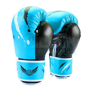 Vente à chaud Gants de boxe en cuir Gants de boxe professionnels Gants de boxe avec logo personnalisé - Product Image 5