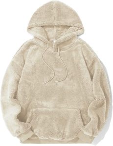 Sudadera con Capucha de Manga Larga con Interior Acolchado Suave para Otoño Invierno - Product Image 1