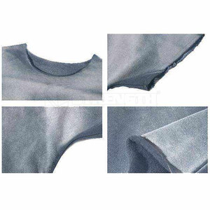 Camiseta con efecto acid wash en venta en línea, camiseta de talla grande para adultos, uso diario, camiseta con efecto acid wash - Product Image 2