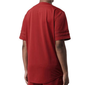 Jersey de béisbol con botones-Jersey de uniforme de softbol recién llegado-Camisetas de ropa de equipo para béisbol y softbol - Product Image 3