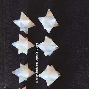 Opalite-estrella Merkaba, Gema al por mayor, Estrella Merkaba - Product Image 1