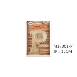 12U ตัวอักษรไม้15ซม./ซีสำหรับป้ายติดผนัง - Product Image 1