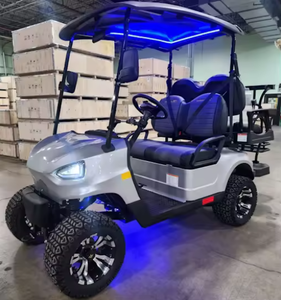 NUEVO EN OFERTA Carro de Golf de Grado Industrial de 4 Plazas, Edición de Combustible de 200 CC, Garantía de 3 Años - Product Image 1