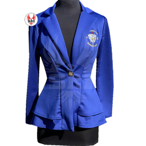 เสื้อเบลเซอร์ปักลายชมรมซิกม่าแกมมาโรของกรีซ SGRho เสื้อเบลเซอร์ติดกระดุมแบบมีแถบชมรมซิกม่าแกมมาโร สามารถปรับแต่งได้ - Product Image 6