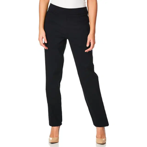 Pantalones de Vestir para Mujer, Material Personalizado de Última Tendencia, Ecológicos, Antiarrugas, Transpirables, 100% Algodón, Estilo Lápiz, Ligeros - Product Image 4