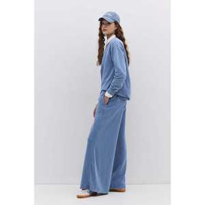 Pantalons de survêtement à jambes larges avec poches - Product Image 4