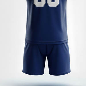 定制热升华简约足球队球衣，修身版型，透气速干面料，无袖设计，提供最大舒适度 - Product Image 4