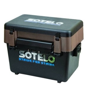 Sotelo-Caja de aparejos de pesca con múltiples cargadores, con correa para el hombro, para almacenamiento y transporte en arroyos, lagos y ríos - Product Image 1