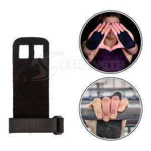 Guantes de gimnasia de cuero resistente para protección de manos en entrenamiento cruzado - Product Image 5