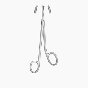 Outils de chirurgie générale Porte-aiguilles GILLIES Porte-aiguilles de haute qualité en acier inoxydable fabriqué en usine - Product Image 1