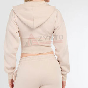 Conjunto Deportivo para Mujer, Diseño Moderno, 100% Algodón, Top Corto y Pantalones Acampanados, Fabricante de Pakistán - Product Image 6