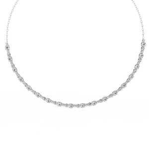 Hermoso Collar de Oro de 18K para Mujer con Diamantes Cultivados en Laboratorio - Product Image 5