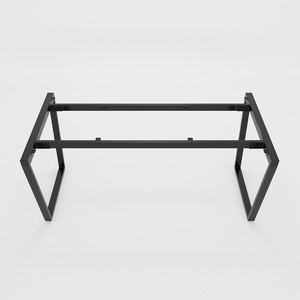 Trapez Concept 1600x800mm Steel <b>Table</b> Legs Assembly Required Connectors & Shelf Supports-HCTC007 - Product Image 2