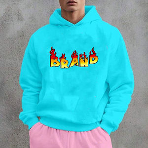 Sweat-shirt à capuche sur mesure pour hommes 100% coton French Terry Heavyweight Oversized Drop Shoulder Streetwear Pullover Heavyweight - Product Image 4