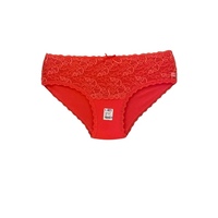 Braguitas de Bikini de Algodón Tejido de Alta Calidad para Mujer, Ecológicas, con Estampado Floral Romántico, Lavables a Máquina