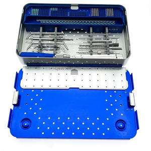 Ensemble d'instruments chirurgicaux orthopédiques manuels de haute qualité pour animaux de compagnie Système de plaque de verrouillage en titane en acier inoxydable allemand - Product Image 4