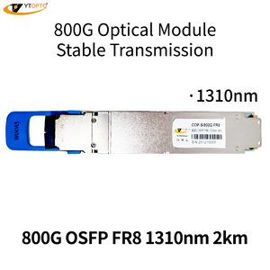 Módulo Óptico de 800G, Transmisión Estable, 1310nm OSFP <span class=keywords><strong>FR8</strong></span>, 2km, Dúplex LC MMF, Fibra Óptica, Garantía de 3 Años, Genérico, Original de Fábrica - Product Image 3