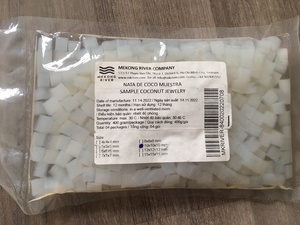Nata de COCO ก้อนวุ้นมะพร้าวดิบปราศจากน้ำตาลผลไม้พุดดิ้งหวานเกรดส่งออกสำหรับขนม - Product Image 6