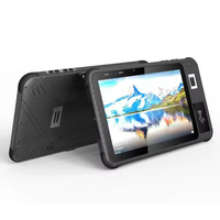Tablet Tangguh Android 10 Inci IP65 Tahan Air dengan Pembaca NFC di Depan dan Pilihan Biometrik Sidik Jari