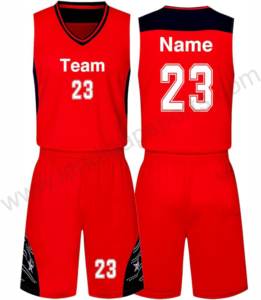 Ensemble de maillots et shorts de basketball personnalisés en polyester respirant et à séchage rapide, grande taille, pour des performances optimales - Product Image 5