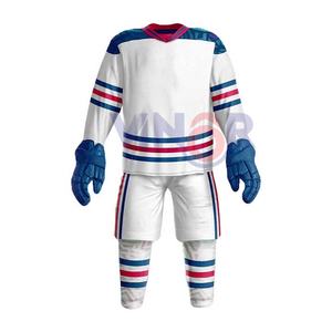 Uniforme de Hockey sobre Hielo con Logotipo Personalizado para Adultos, Ropa Deportiva de Talla Grande Más Popular con Nombre de Equipo Personalizado, Estilo de Conjunto, Servicio OEM - Product Image 1