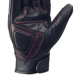 Leather Motorbike <b>Gloves</b> Motorcycle Riding Bike <b>Gloves</b> Comfortable Full Finger Motorbike Summer <b>Gloves</b> For Men's With LOW MOQ - Product Image 6